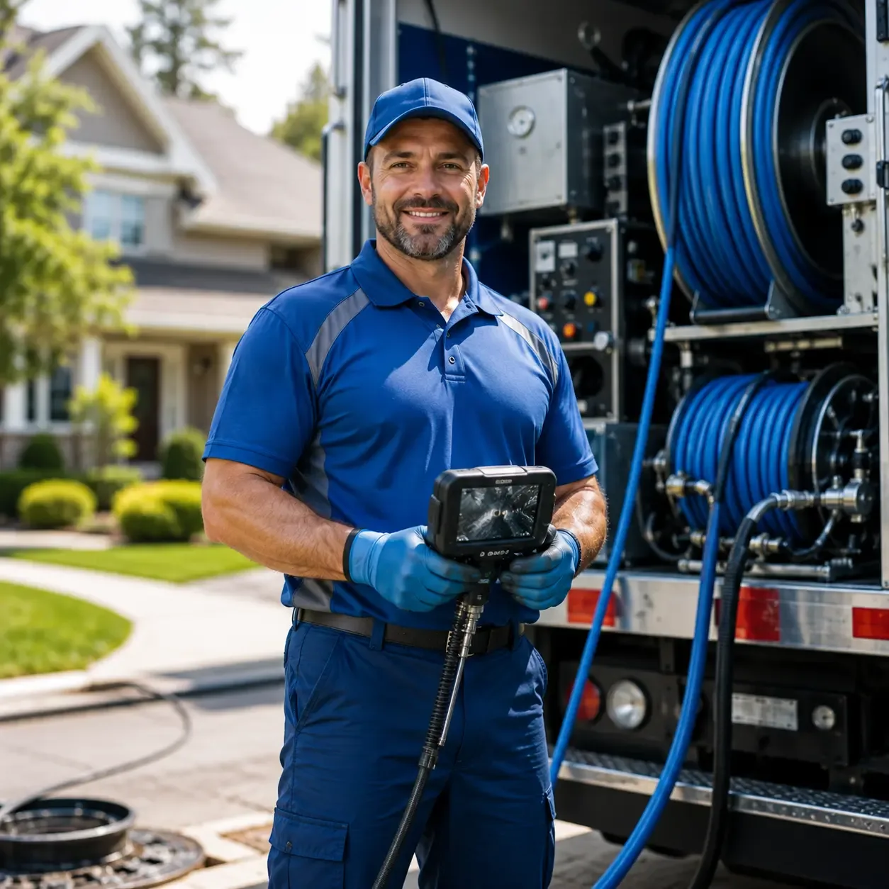 Local outdoor drain cleaning specialists in Rockwood, MI